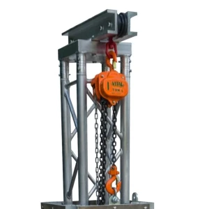 JMAZ 20-Foot (6 Meter) Manual Chain Hoist Rated 1-Ton