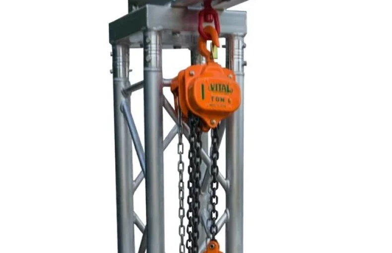 JMAZ 20-Foot (6 Meter) Manual Chain Hoist Rated 1-Ton