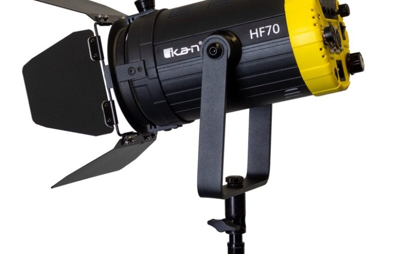 Helia 70 Watt 4 in. Fresnel Daylight LED Studio Light w/ DMX