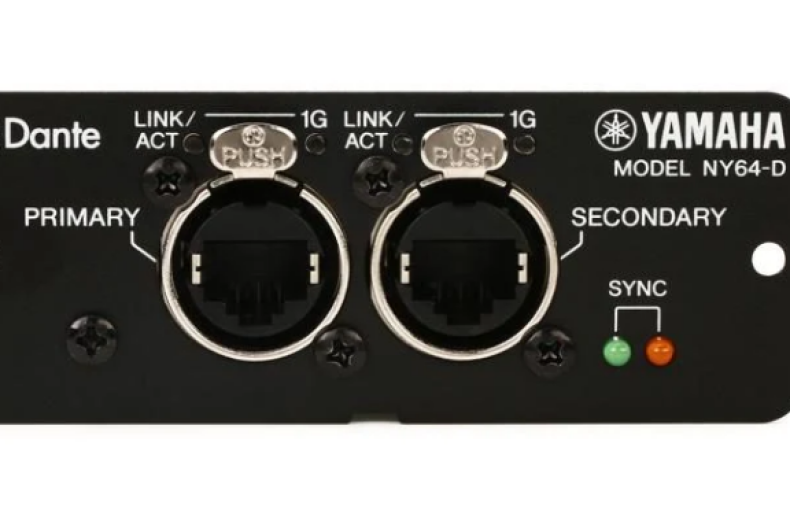 Yamaha NY64-D Dante Digital Interface Card