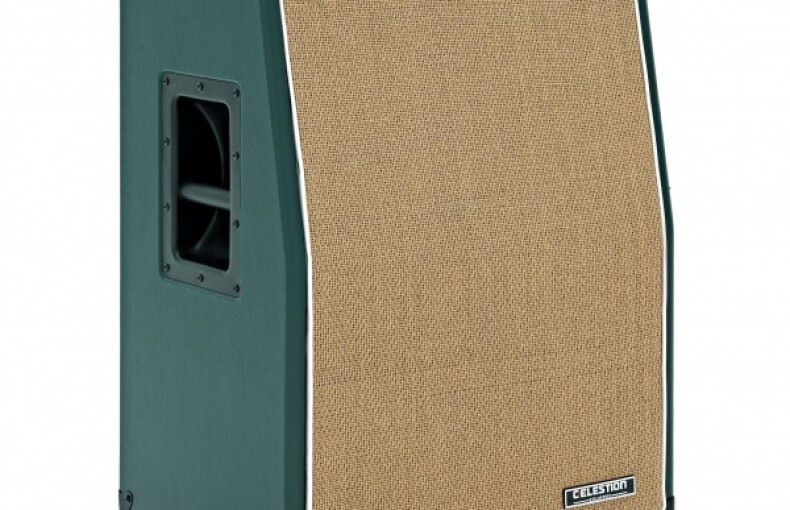 Hartwood 2 x 12" Angled Vertical V30 Cab, British Racing Green