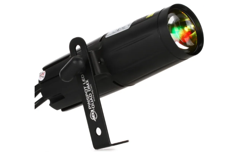 ADJ Pinspot LED Quad DMX 8W RGBW LED Pinspot