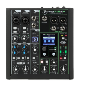 Mackie ProFX6v3+ 6-channel Mixer