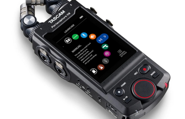 Tascam Portacapture X8 High Resolution Adaptive Multi-Recorder