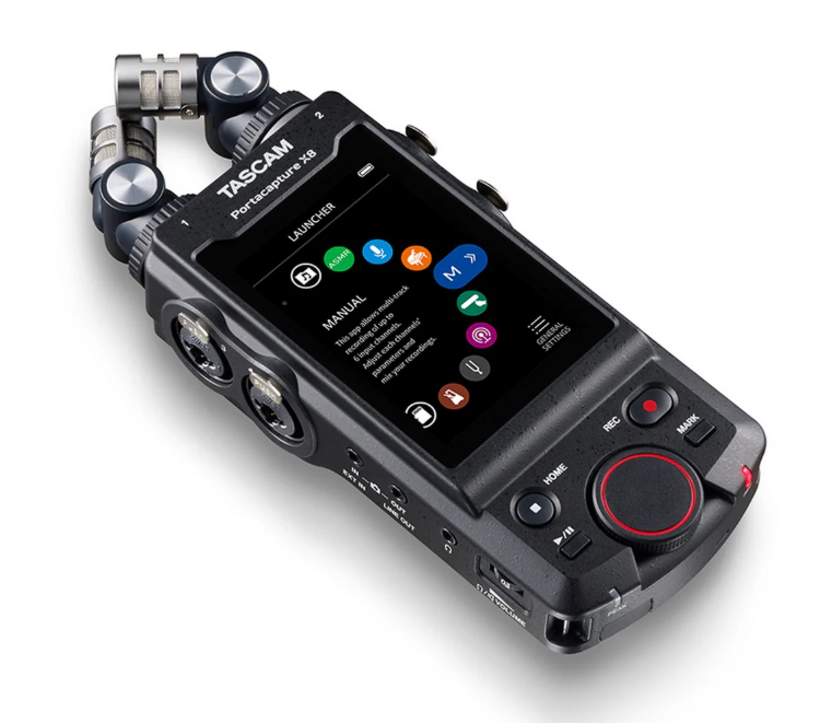 Tascam Portacapture X8 High Resolution Adaptive Multi-Recorder