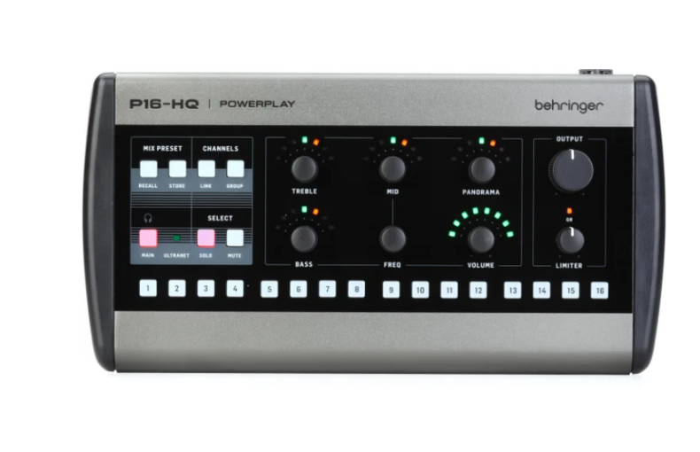 Behringer Powerplay P16-HQ 16-channel Digital Personal Mixer