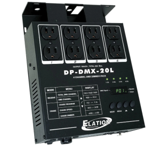 ADJ DP-DMX20L 4-Channel DMX Dimmer Pack