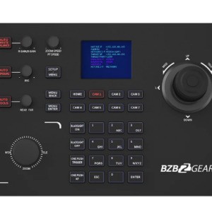 BZBGEAR Commander: Universal Advanced Serial and IP PTZ Joystick Controller