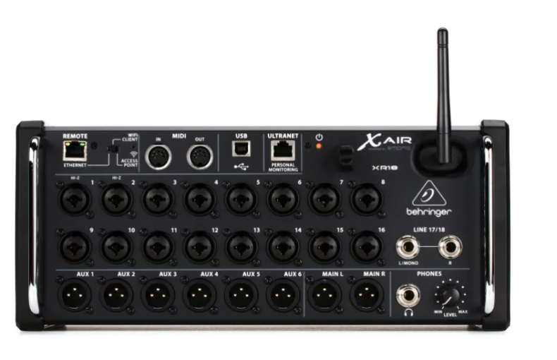 Behringer X Air XR18 18-channel Tablet-controlled Digital Mixer