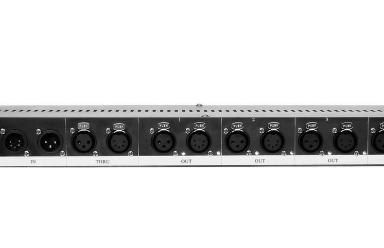 Chauvet Data Stream 4-Way Rackmount DMX Splitter