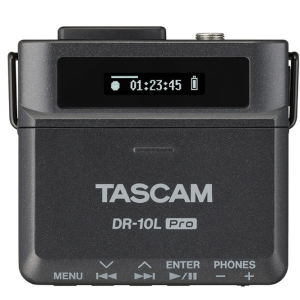 Tascam DR-10L PRO 32-Bit Float Field Recorder with Lavalier Microphone