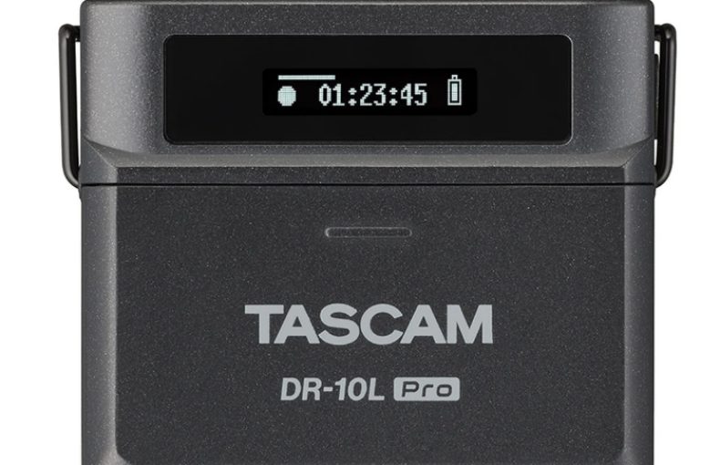 Tascam DR-10L PRO 32-Bit Float Field Recorder with Lavalier Microphone