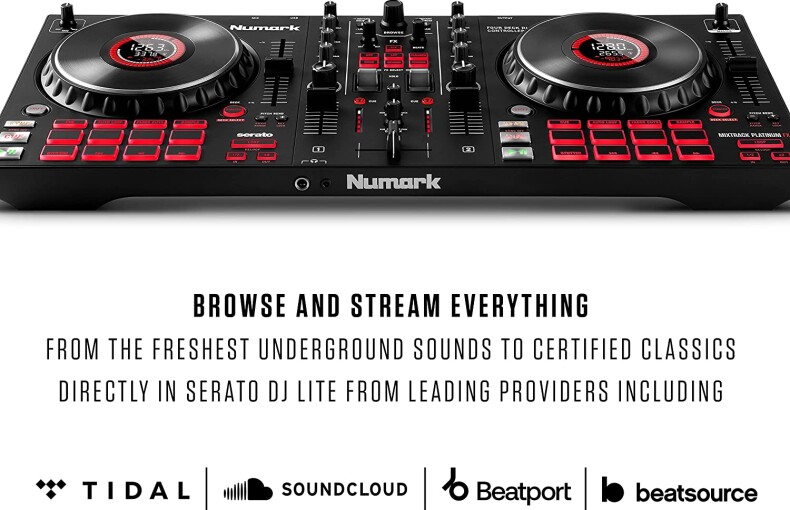 Numark Mixtrack Platinum FX + HF-125 Headphones!