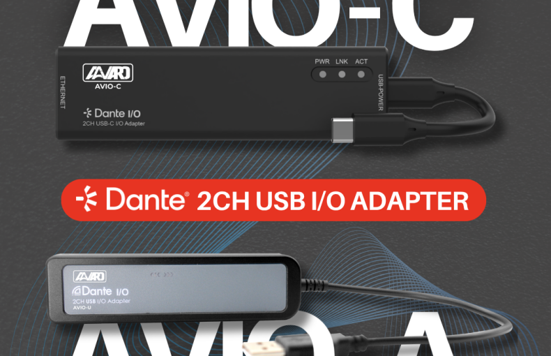 AAVARO™ AVIO Dante® USB audio interface