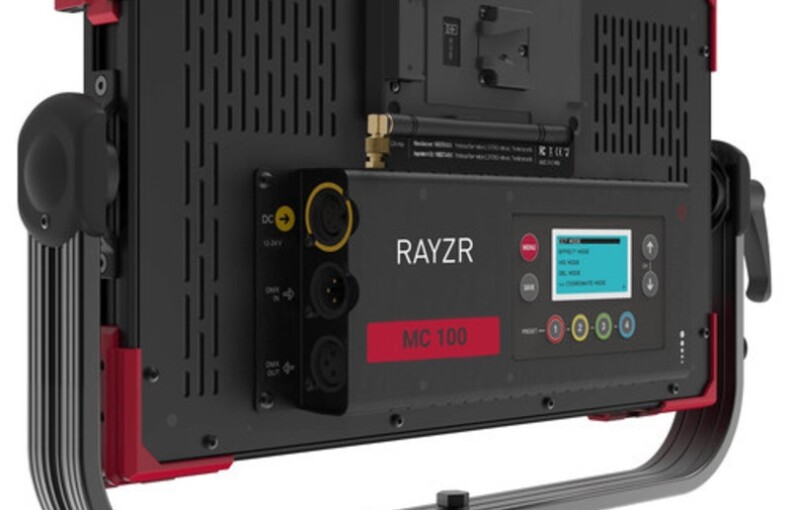 Rayzr MC100 Multi Color RGBWW Soft LED Panel light