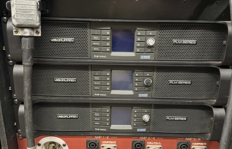 Lab Gruppen Amplifier Racks with Power Supply