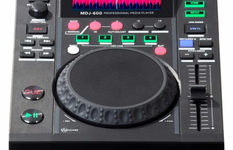 Gemini MDJ-600 Tabletop DJ Media Player