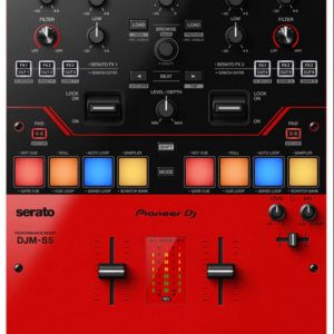 Pioneer DJ DJM-S5 Scratch Style Two-Channel DJ Mixer for Serato DJ Pro