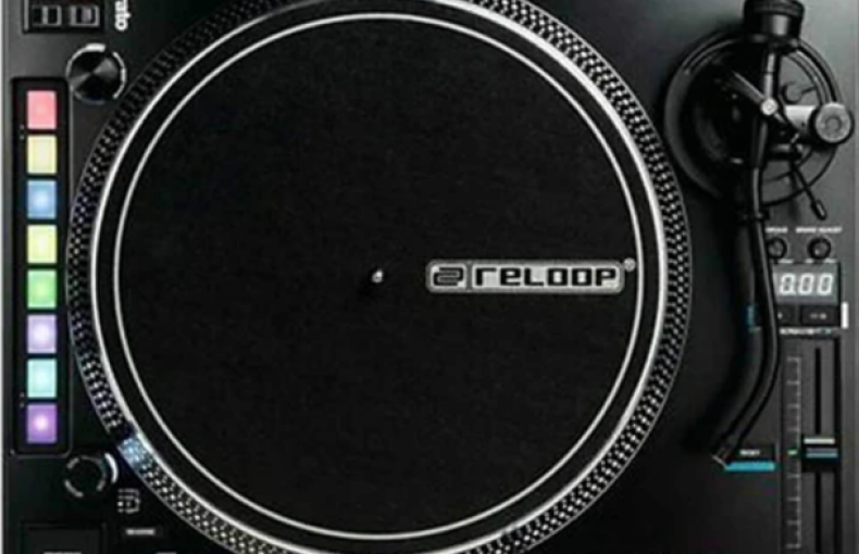 Reloop RP-8000 MK2 Direct Drive DJ Turntable for Serato