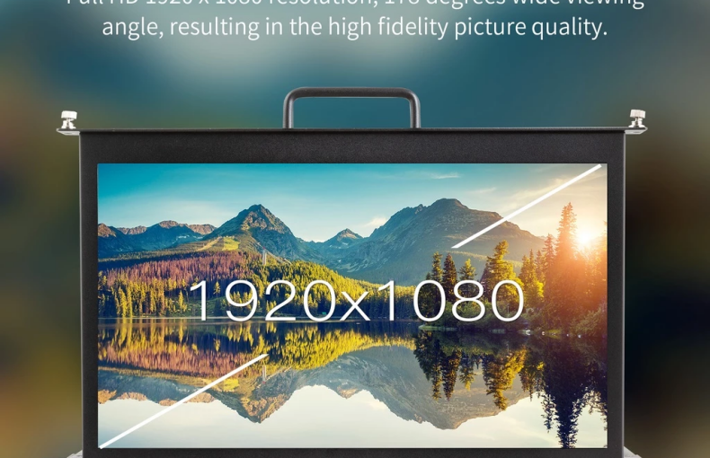 Seetek SC173-HSD-56 17.3” Rack Mount Monitor