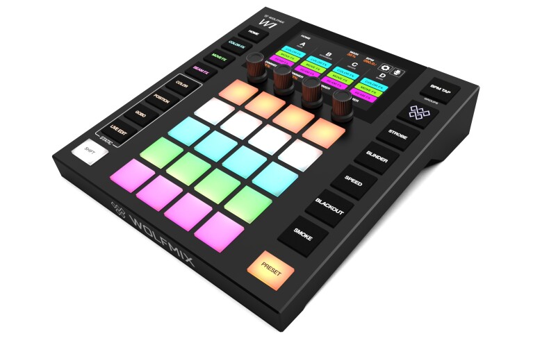 WOLFMIX/W1 MKII Standalone Performance DMX Lighting Controller